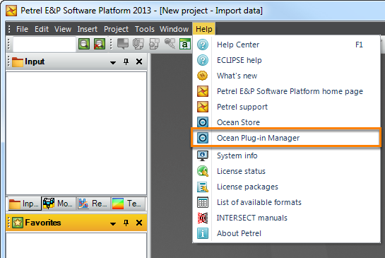 Uninstall via Ocean Plug-in Manager
