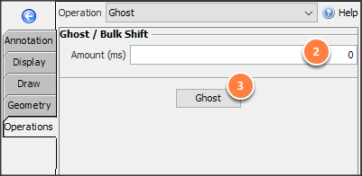 Create a ghost horizon