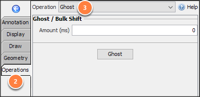 Create a ghost horizon