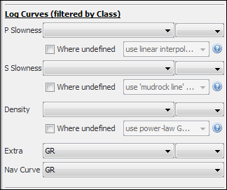Define log curves