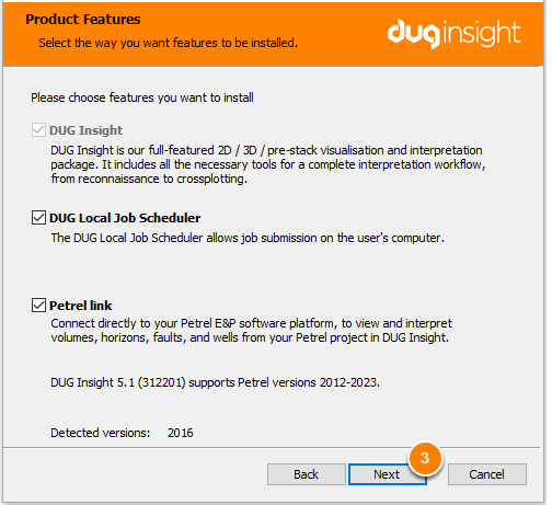 Product features