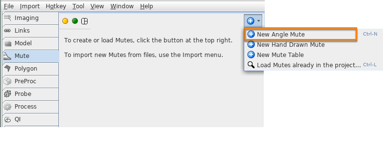 Create an angle mute