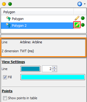 Pick polygon points in Arbline View