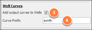 Add output curves to wells
