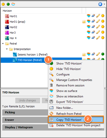 Create local copy