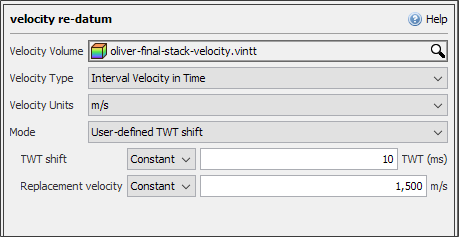 User-defined TWT shift