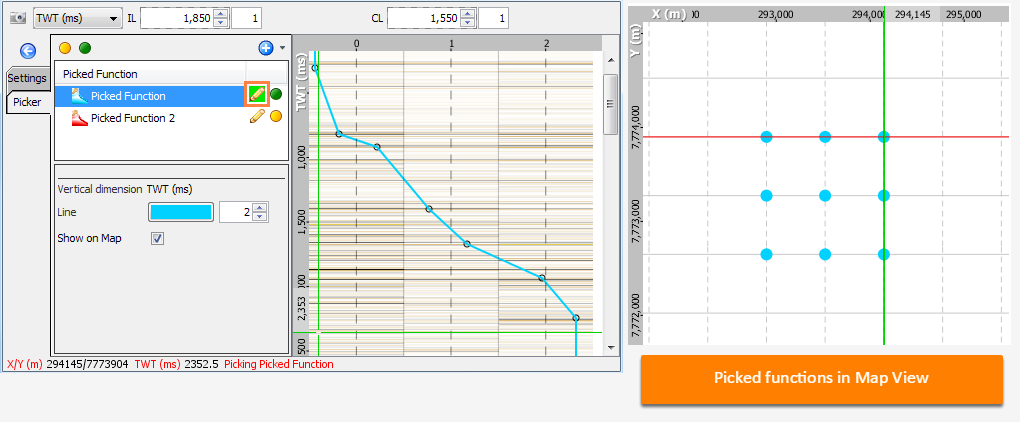 Create or load picked function