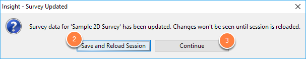 Save and reload session