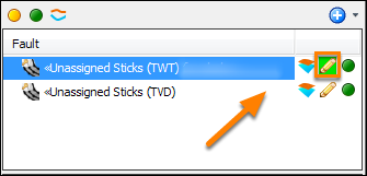 Picking Unassigned Fault Sticks