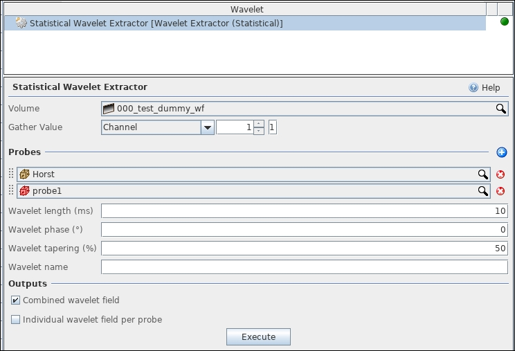 Extract a wavelet