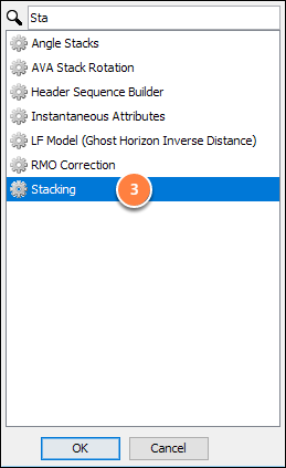 Create stacking process