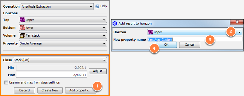 Save the amplitude extraction property