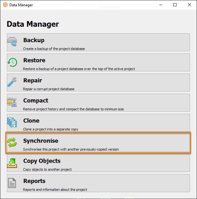 Create a backup