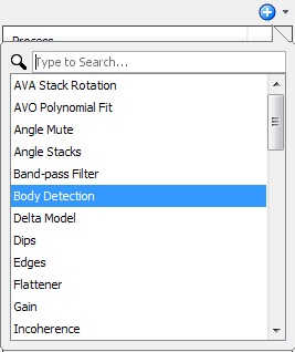 Create body detection process
