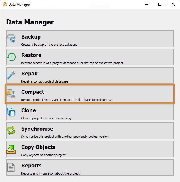Create a backup