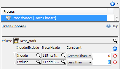 Create a Trace Chooser process