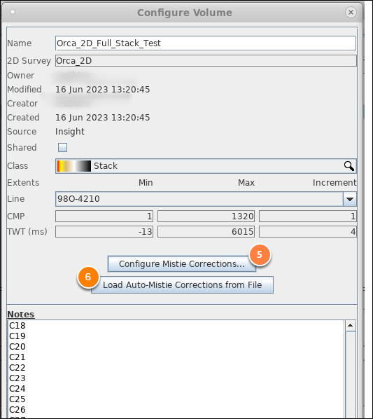 Manually correct data misties