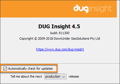 Disable automatic software update checking
