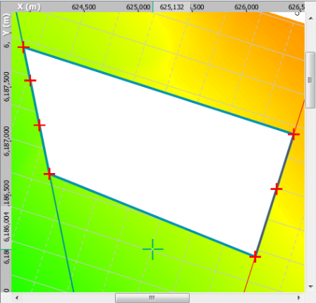 View and edit fault polygons
