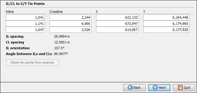 Define a survey file