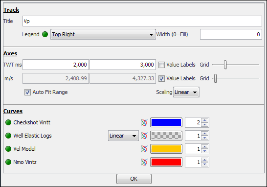 Configure Track