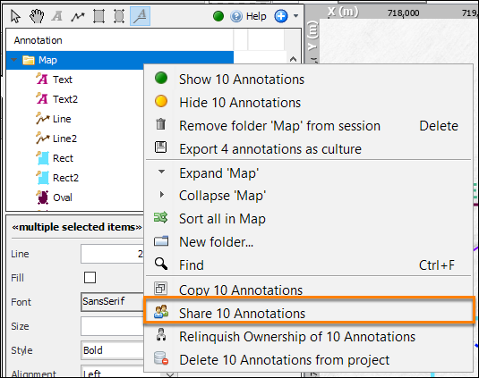 Sharing Annotations