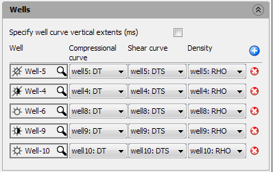 Configure wells