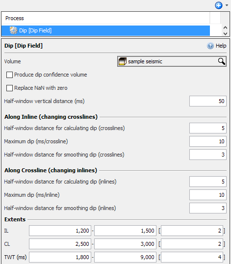 Define dips settings