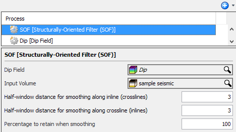 Define SOF settings