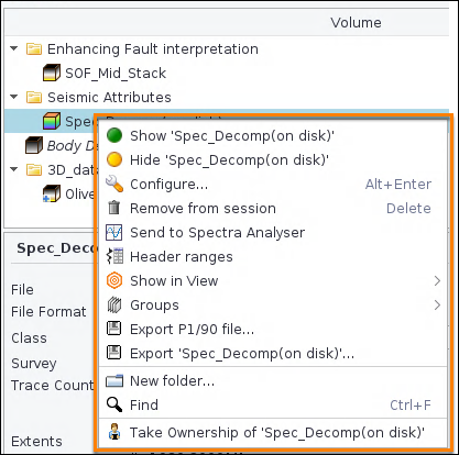 Context Menu