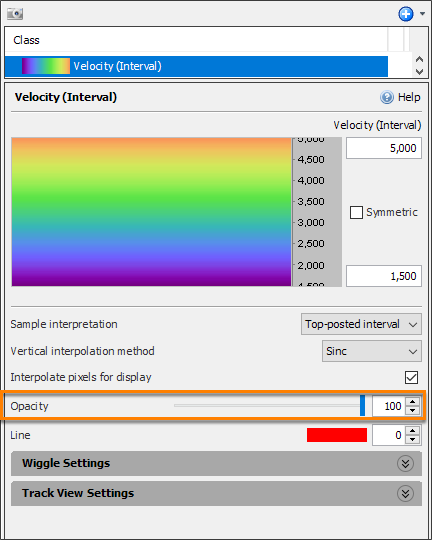 Adjust opacity of class