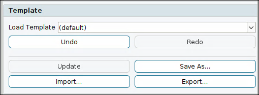 Display tab