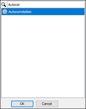 Create autocorrelation process