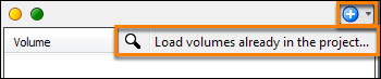 Add volumes to session