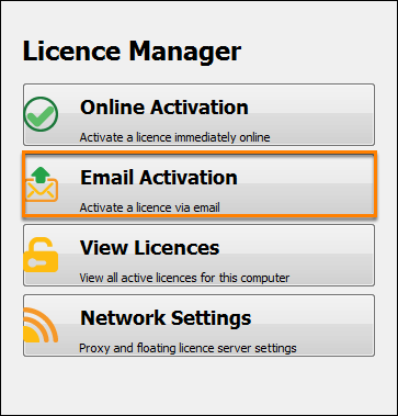 Offline licence request